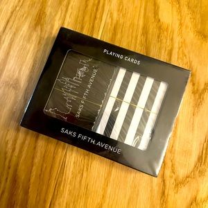 SAKS Fifth Avenue Playing Cards